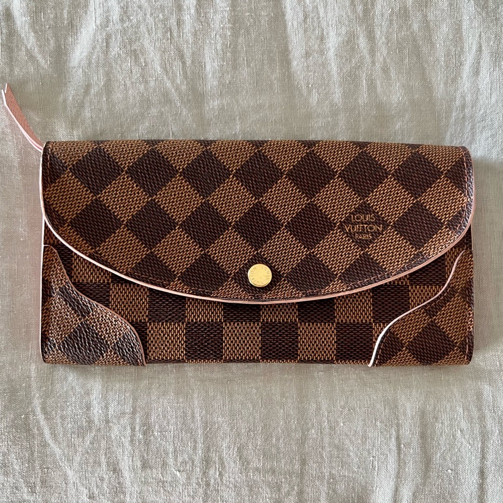 Louis Vuitton Coated Canvas Compact Wallet